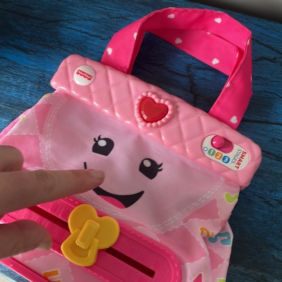 Fisher-Price Smart Purse Learning Toy with Lights, Smart Stages Educatio… - Picture 5 of 5